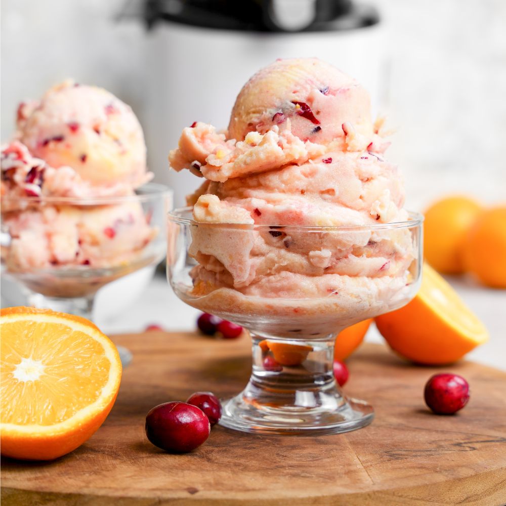 Cranberry Orange Sorbet